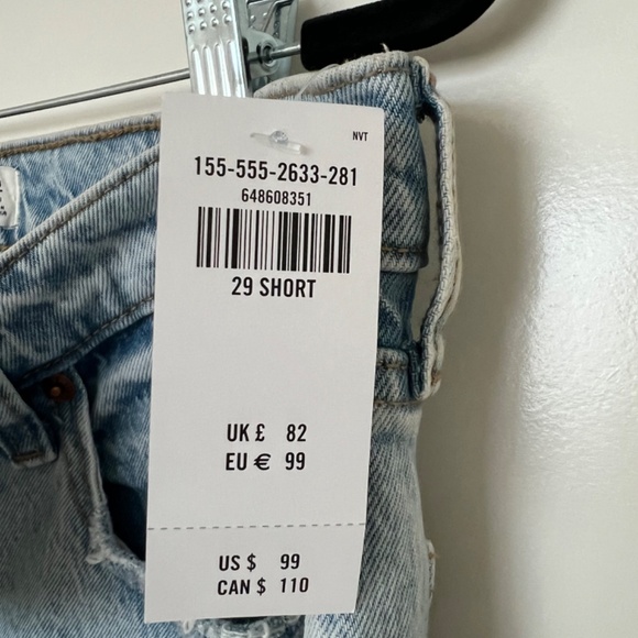 Abercrombie & Fitch - The Dad - High Rise Jeans - Size 29 S NWT - Picture 4 of 4